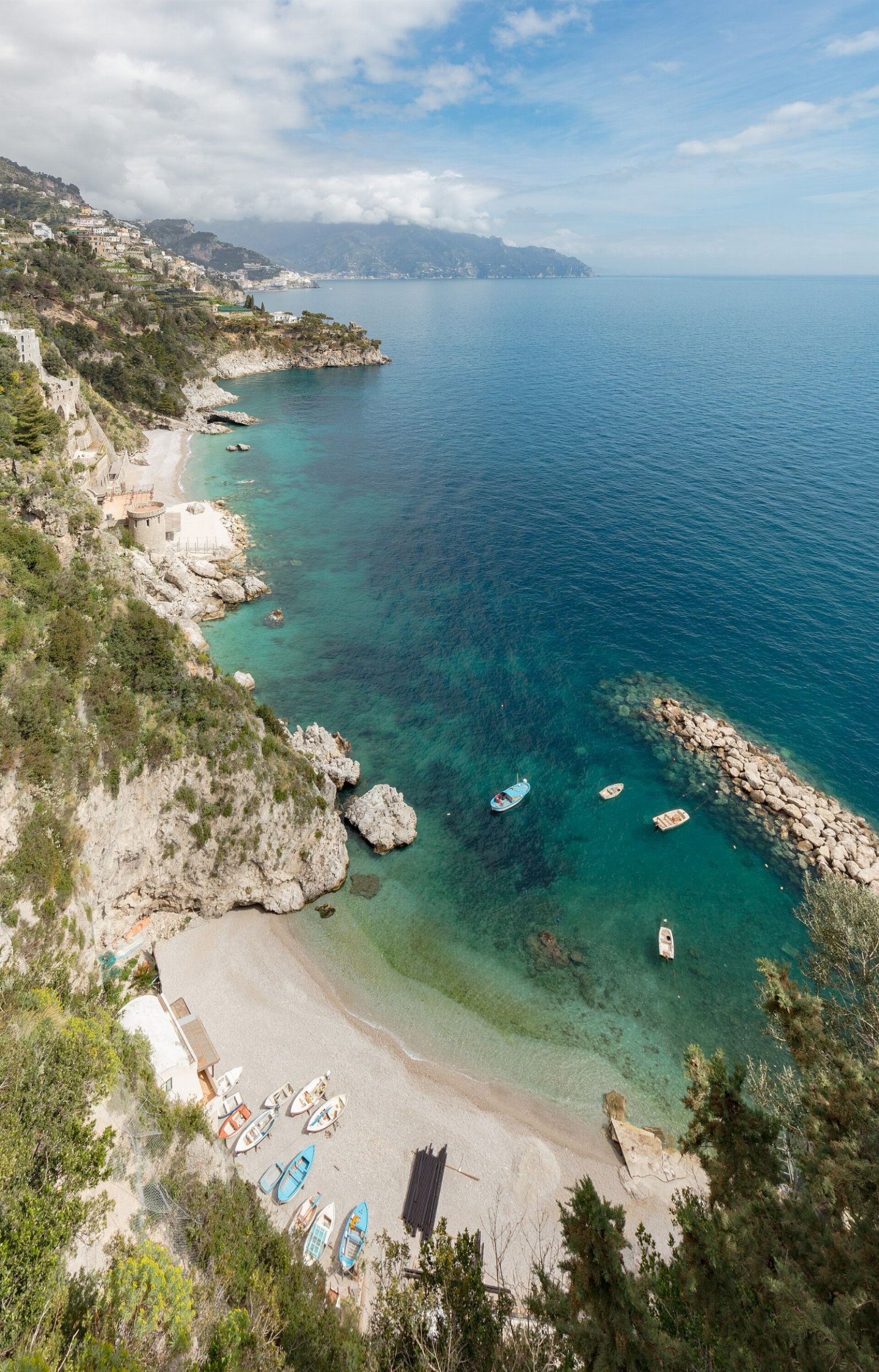 Veduta di Conca dei Marini