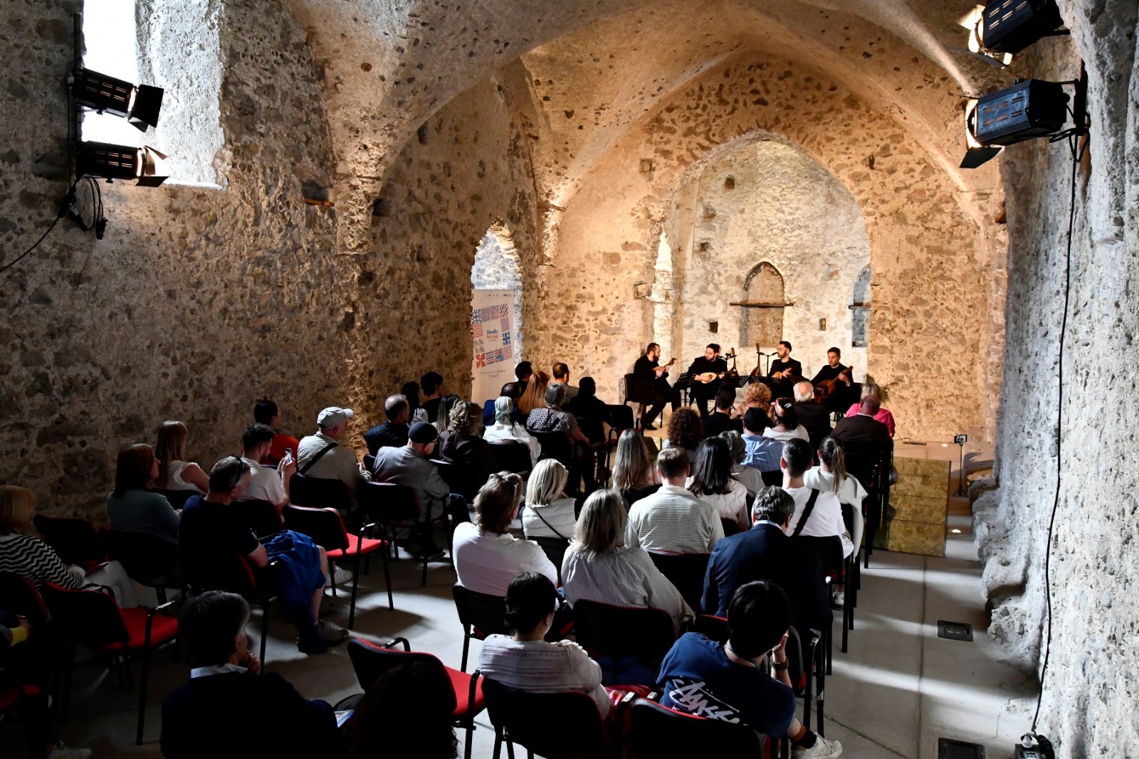 La Sala Teatro di Villa Rufolo a Ravello, riaperta alla musica da camera